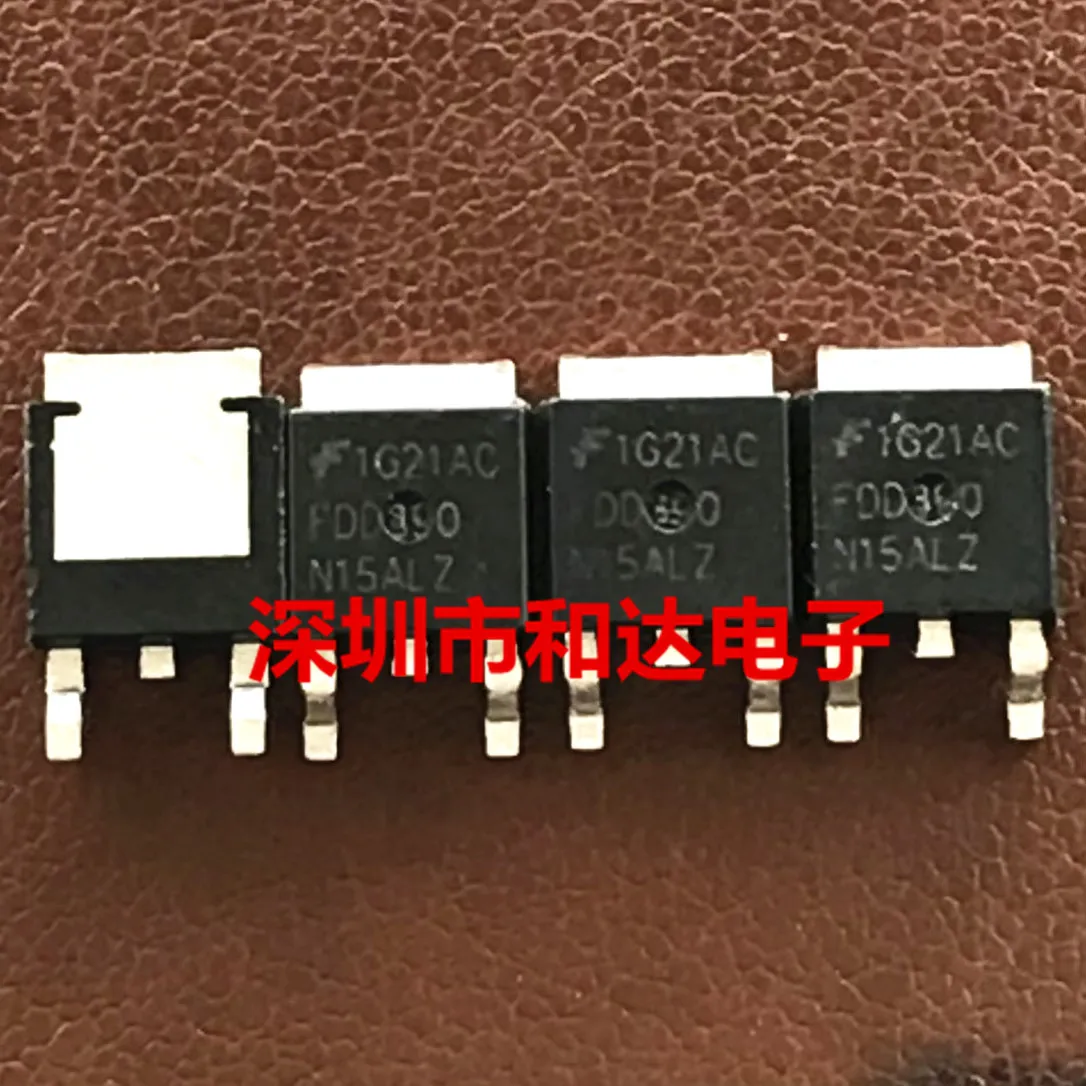 

10pcs orginal new FDD390N15ALZ FDD390N15A 150V 26A MOS SMD TO-252
