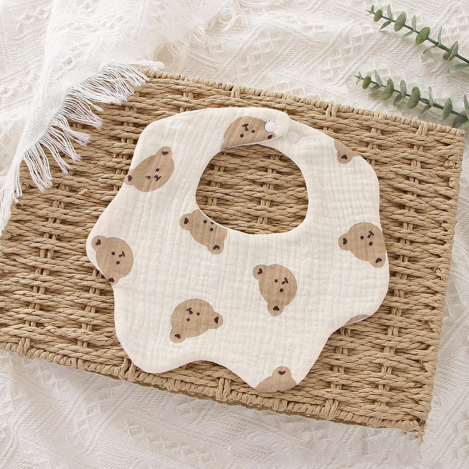 Newborn Cotton Burp Cloths 5