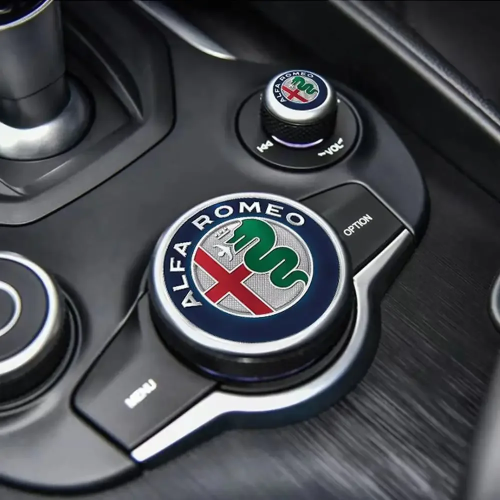 Alfa Romeo Embleem Set - Recyclebaar ABS label