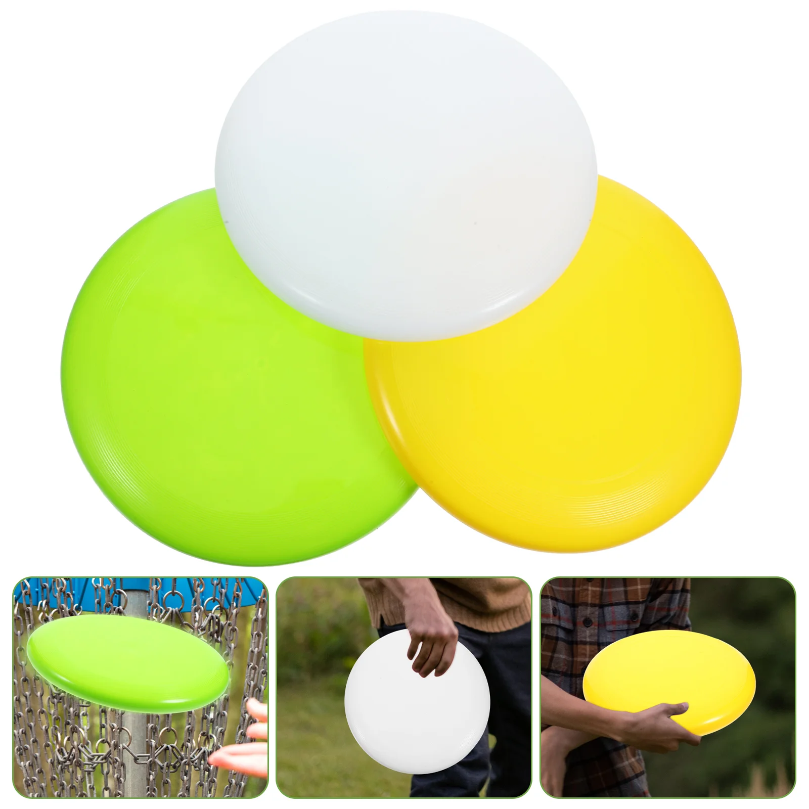 

3 Pcs Golf Balls Disc for Discs Equipment Gifts Midrange Beginners Child
