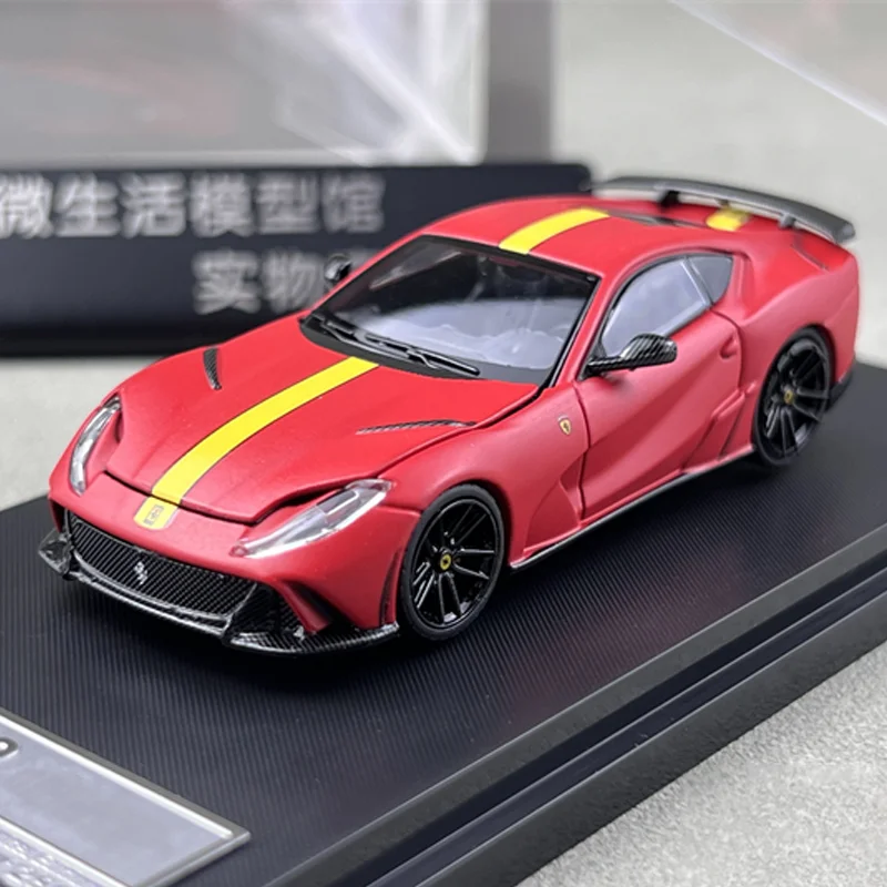 Novitec 812 N-Largo 1/64 フェラーリ Ferrari Little Toy Scale 1/64 Ferrari 812 Novitec N-Largo Alloy Toy