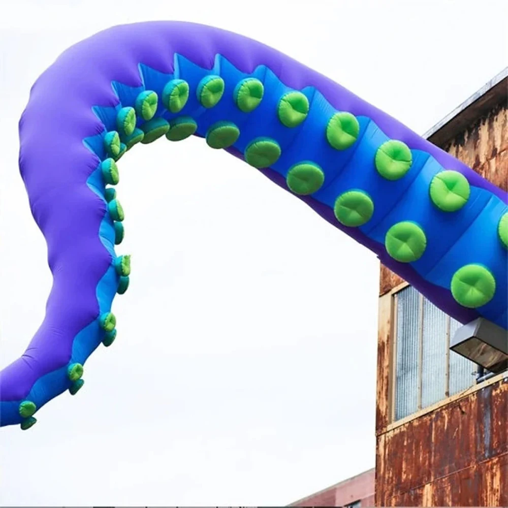 Elegant super giant inflatable octopus tentacles with affordable price inflatable octopus arm for Halloween decoration