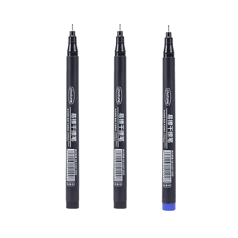 Ultra-Fine Tip Erasable Whiteboard Markers - 0.5mm Dry Erase Pens for Office, School, and Art