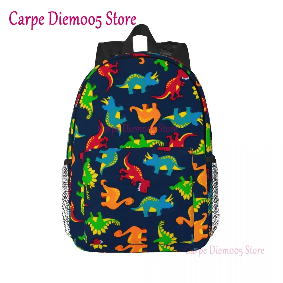 

Dinosaurs Cartoon Laptop Backpack Men Women Fashion Bookbag for College School Students Bag