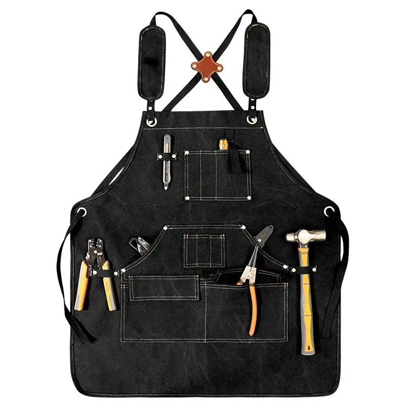 

Жилетка Водонепроницаемая американская многофункциональная утолщенная, фартук для сада и плотника, устойчивый к пакетам