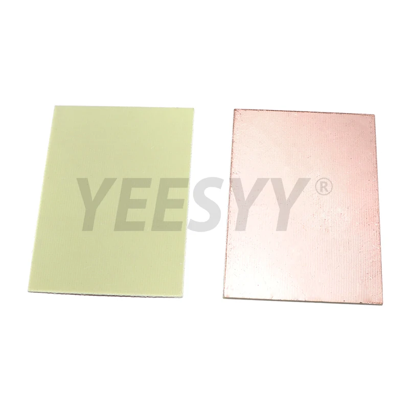 5PCS FR4 PCB 7x10cm 7*10 7*10CM 단면 구리 도금판 DIY PCB 키트 라미네이트 회로 기판