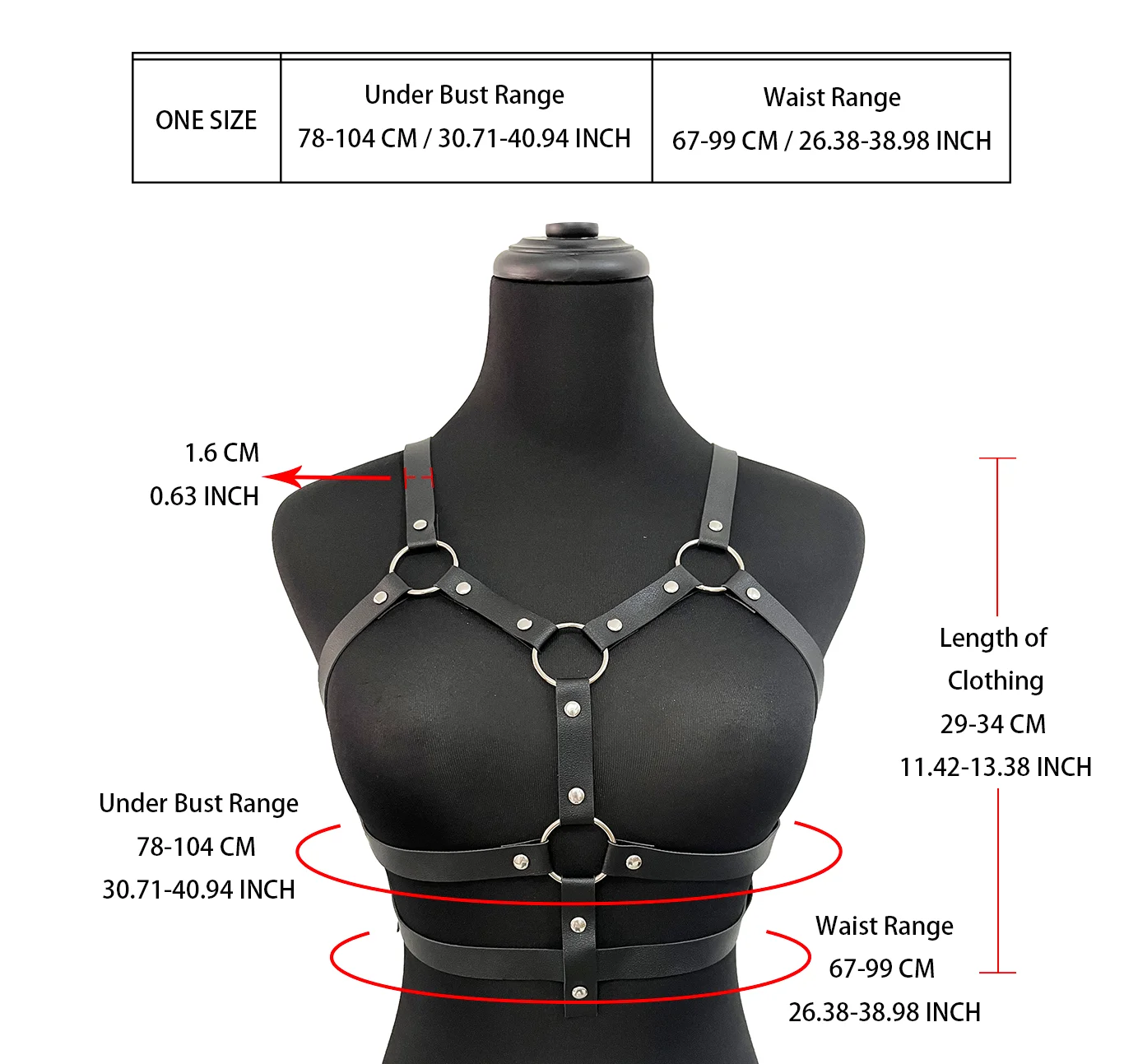 Sexy Lingerie for Women Bondage Harness Belt Couple Underwear Chest Harness Corset Bra Cage Suspenders Goth Top Sword Belts Sb1a9b61e09ea460493e16e73d5139960D