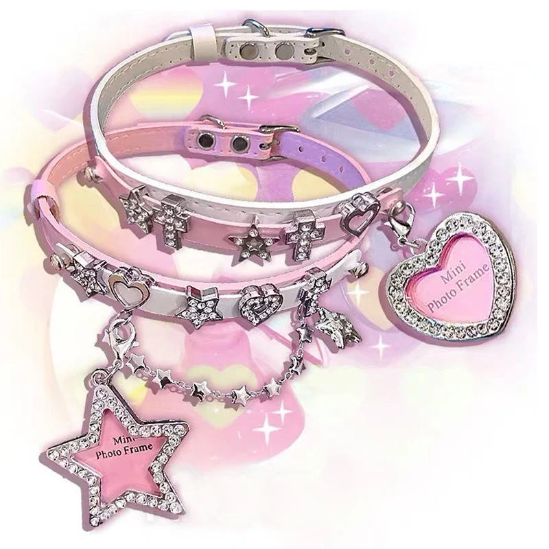 POYAMUSE Collana Con Ciondolo Stella Guardiana Anime – Gioiello In Lega E Cristallo Per Donne, Regalo Cosplay E Compleanno - 4