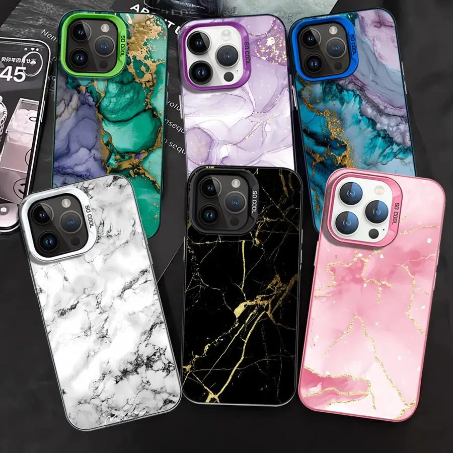 Luxurious Soft Marble Phone Case - Elegant & Stylish Cover
