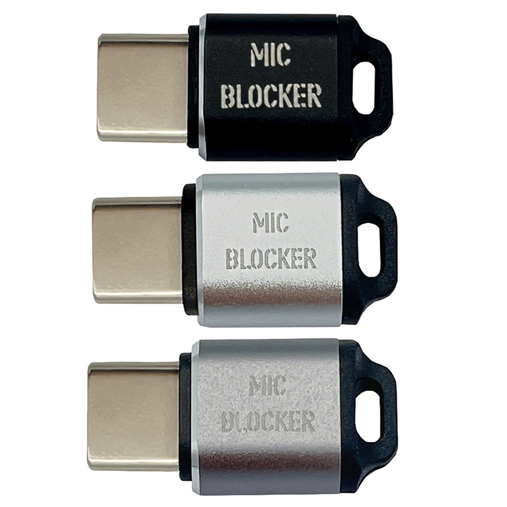 Universal USB C Microphone Sound Guard and Privacy Blocker