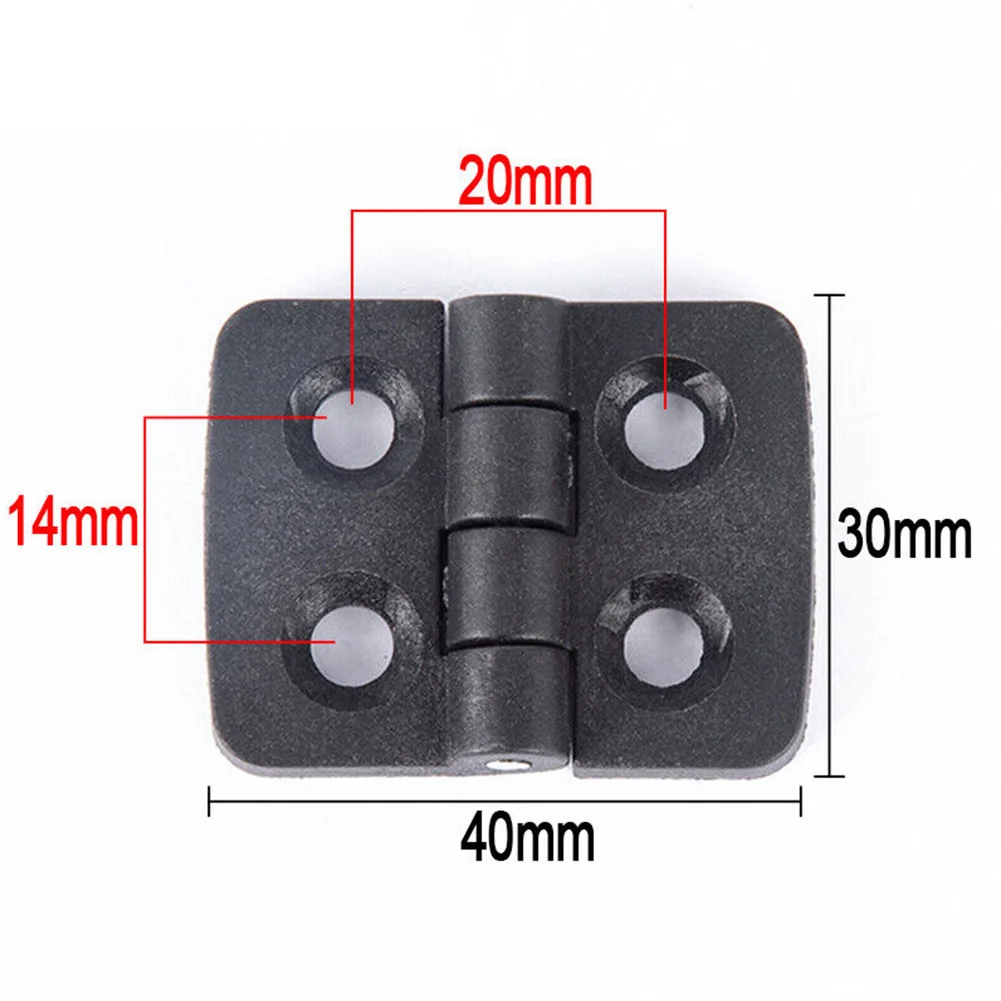 Door Hinges 10Pcs plastics ABS Hinge Home Furniture Hardware
