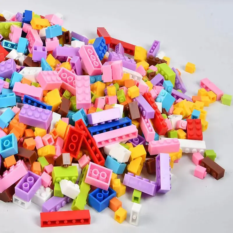 small particle building blocks in bulk for parent-child interaction to build puzzle building block toys 5