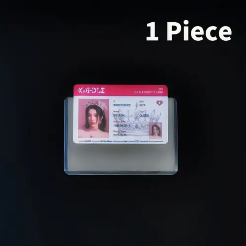 Utalo 1 ~ 50 Pcs 35PT Protective Toploader Super Clear KPOP Photocard Sleeves Card Trading Supply Double-sided Film Cardholder - Image 14