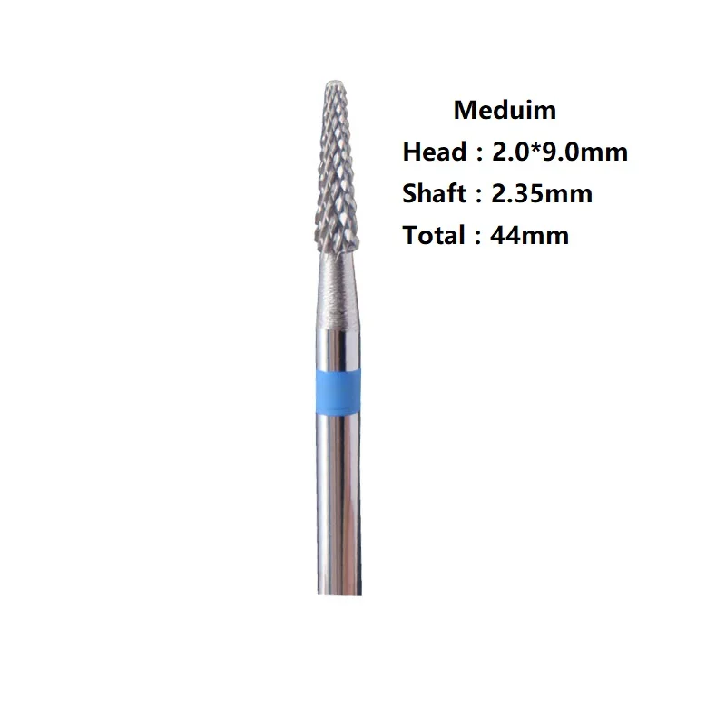 Premium Carbide Nail Drill Bit for Manicure - Precision Gel Polish Remover and Nail Filing Tool