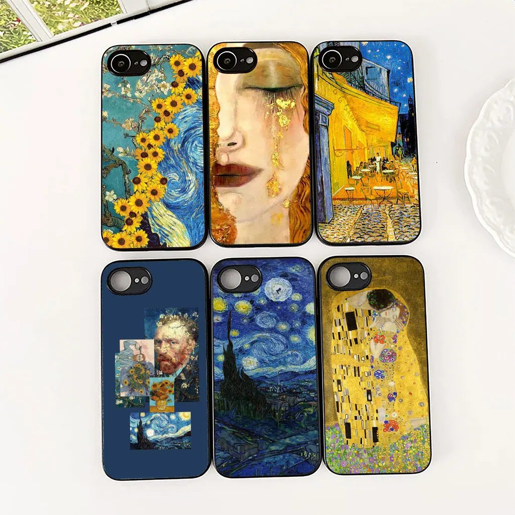 Starry Night Van Gogh Sky Art Phone Case Cover