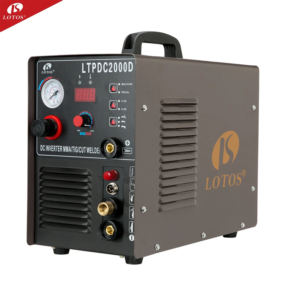 Lotos LTPDC2000D  welding machine plasma 200a CUT MMA TIG 3 in1 inverter welder welding machine 220v for sale 3