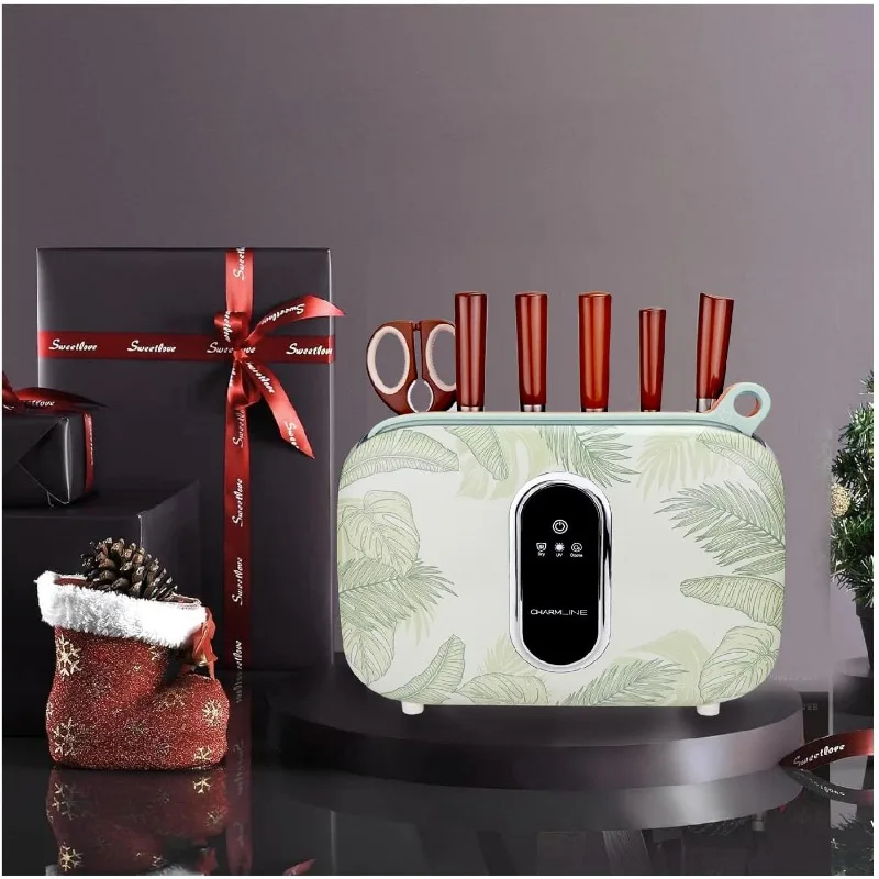 Smart Cutting Board Set with Knife Holder – Hygienic Kitchen Gadget