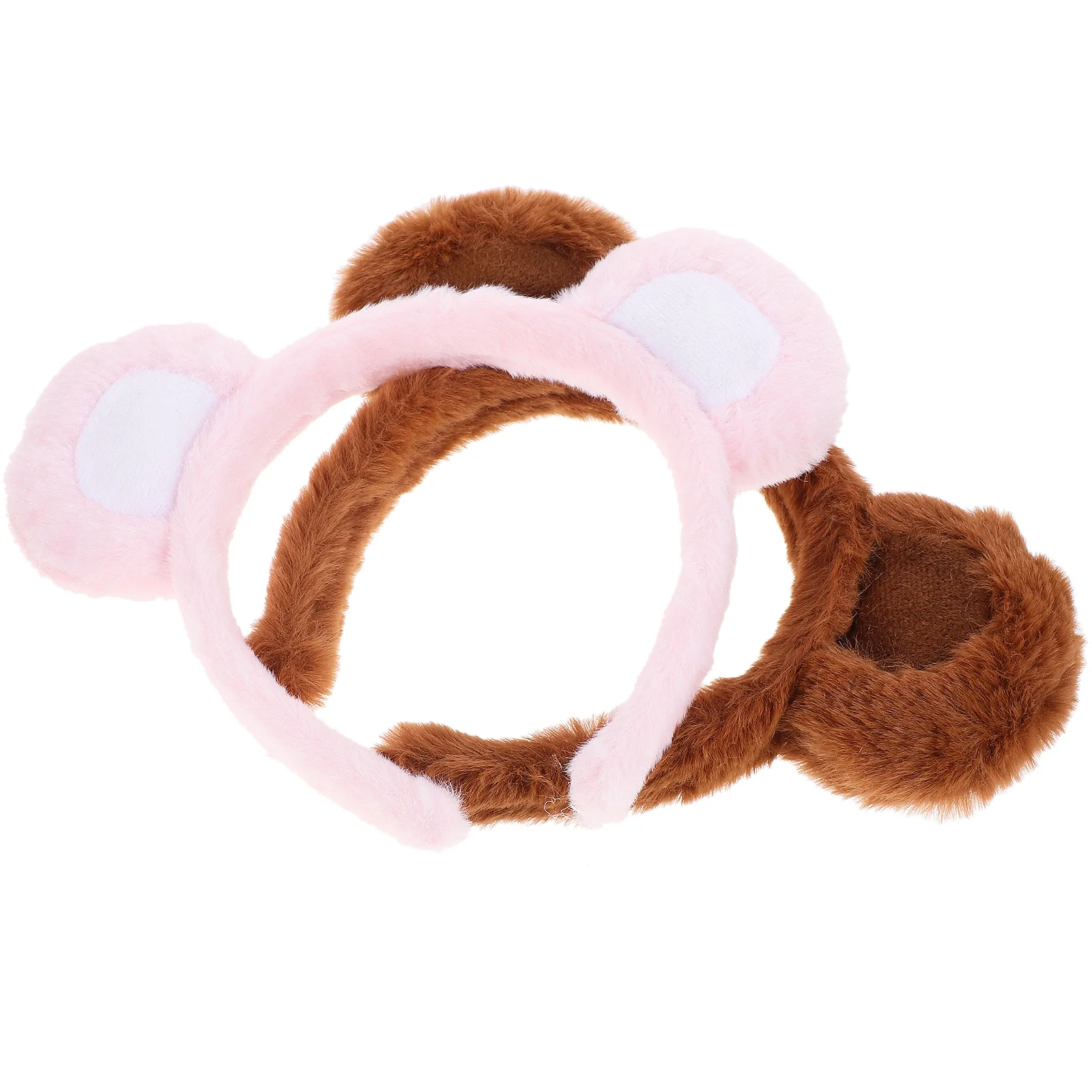 

2 шт., женские повязки на голову с принтом медведя