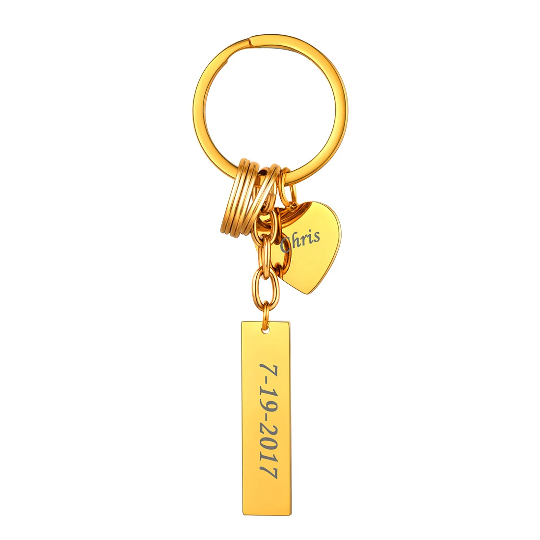 Band Heart Gold