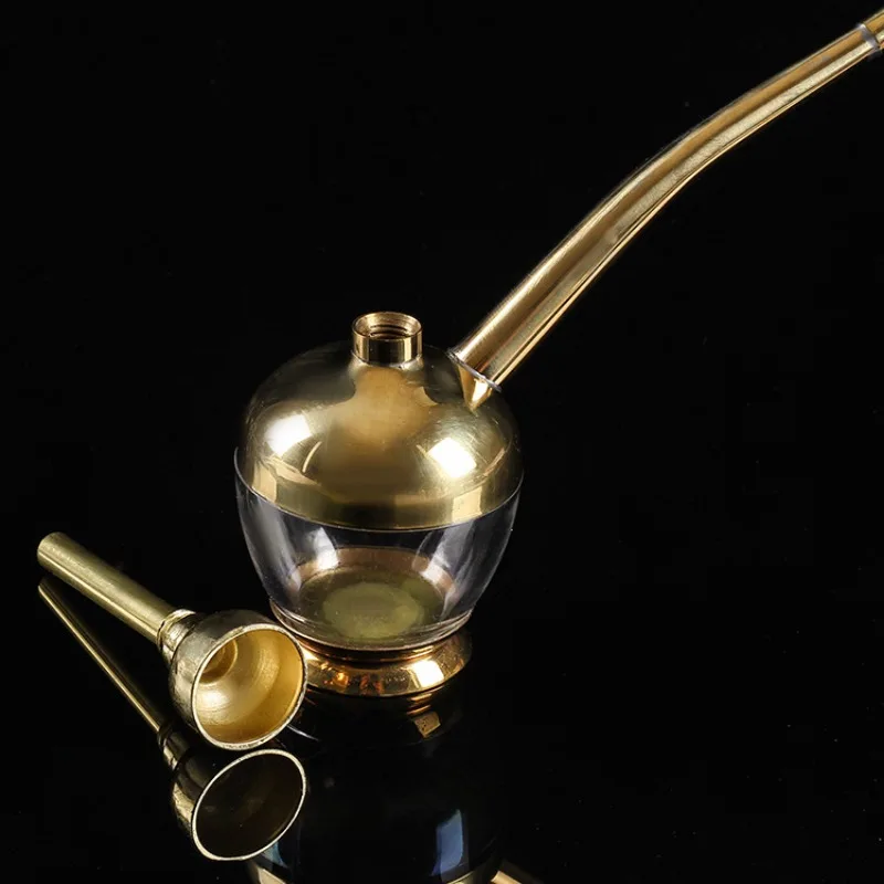 Bottle Water Pipe Portable Mini Hookah Shisha Tobacco Smoking Pipes Multifunction Gift of Health Tube Filter