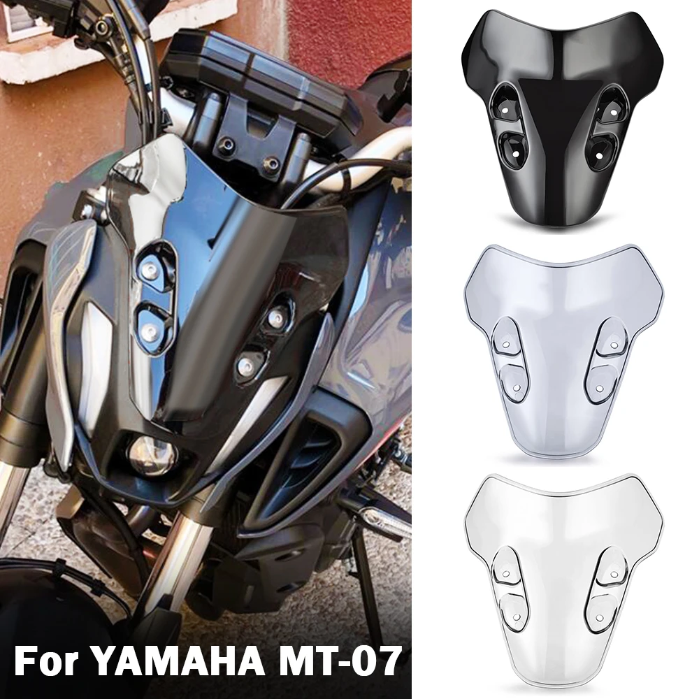 

MT 07 Windshield Covers For Yamaha MT07 Windscreen MT-07 MT 07 2021 2022 2023 Motorcycle Windscreen