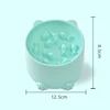 New anti-choking and high-neck protection cat bowl slow-food bowl cat dog feeder anti-overturn cat slow-food bowl pet supplies 6