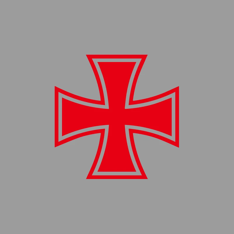Iron Cross Car Sticker – Distinctive Decor