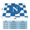 Football Ssc Naples Wool Blanket Creative Throw Blanket for Bed Sofa Couch 150x200cm Plush Thin Quilt blanket 6