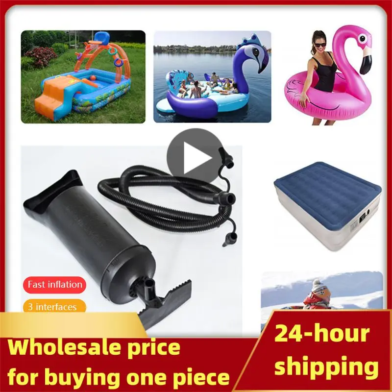 

Quick Hand Pump 12-inch Two-way Manual Pump Balloon Hand-pull Air Pump Hand Mattress Pool Inflatable Swim Ring Pump