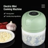 Mini Electric Garlic Chopper USB Meat Grinder Garlic Masher Machine Sturdy Durable Crushed Ginger Vegetable Crusher Kitchenware 2