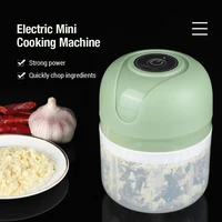 Mini Electric Garlic Chopper USB Meat Grinder Garlic Masher Machine Sturdy Durable Crushed Ginger Vegetable Crusher Kitchenware 2