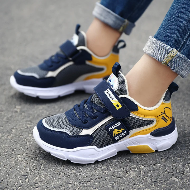 2022 New Hot Children's Fashion Sports Shoes Boys' Running Leisure Breathable Outdoor Kids Shoes Lightweight Sneakers Shoes