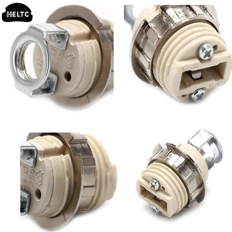 1pcsSmallG9FullMetalTorchG9LampBasesWithMetalOuterRing