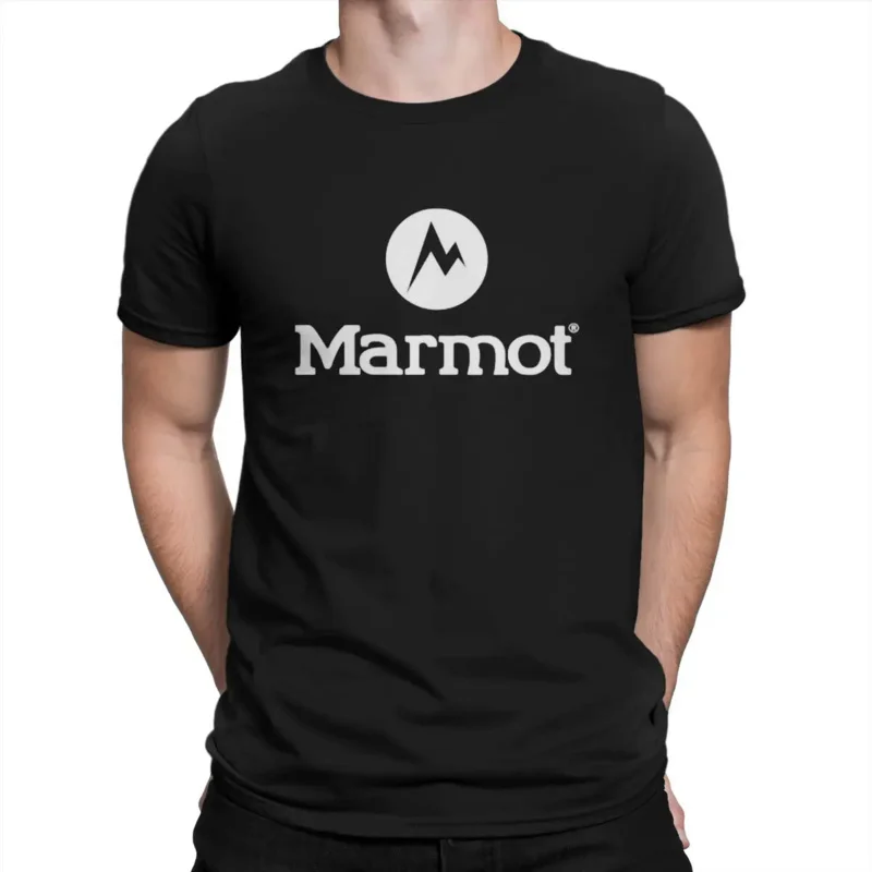 

Мужская футболка Marmot, топ, товары для улицы, топы с круглым вырезом, тканевая футболка, забавная Высококачественная идея для подарка