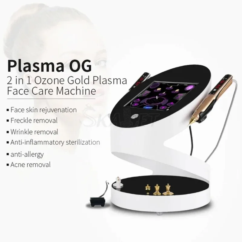 

2in1 Eyelid Lifting Wrinkle Remove Freckle Remover Ozone Gold Plasma Machine