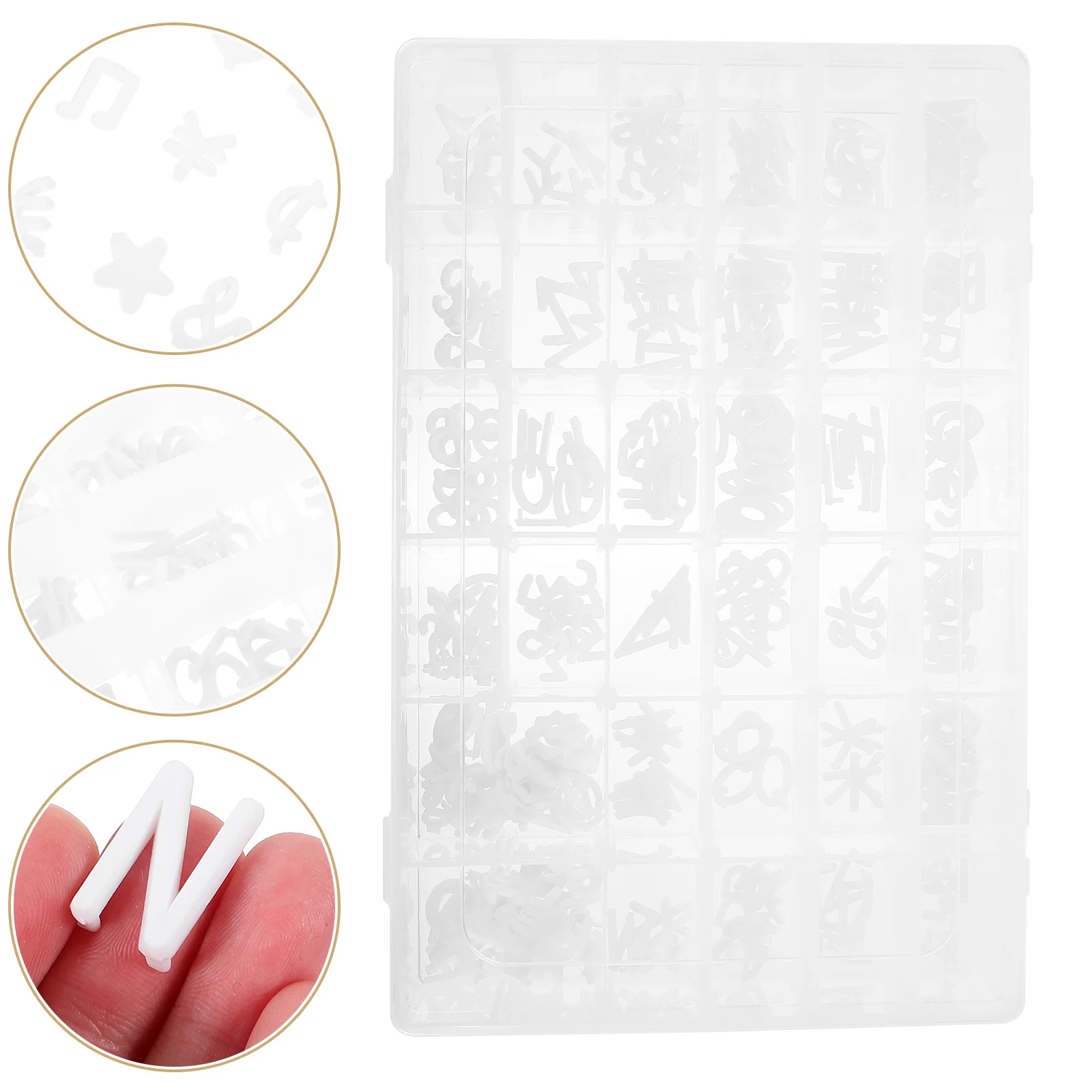 

Felt Letter Board Letters Plastic for Bulletin Alphabet Only Accessories An Fittings