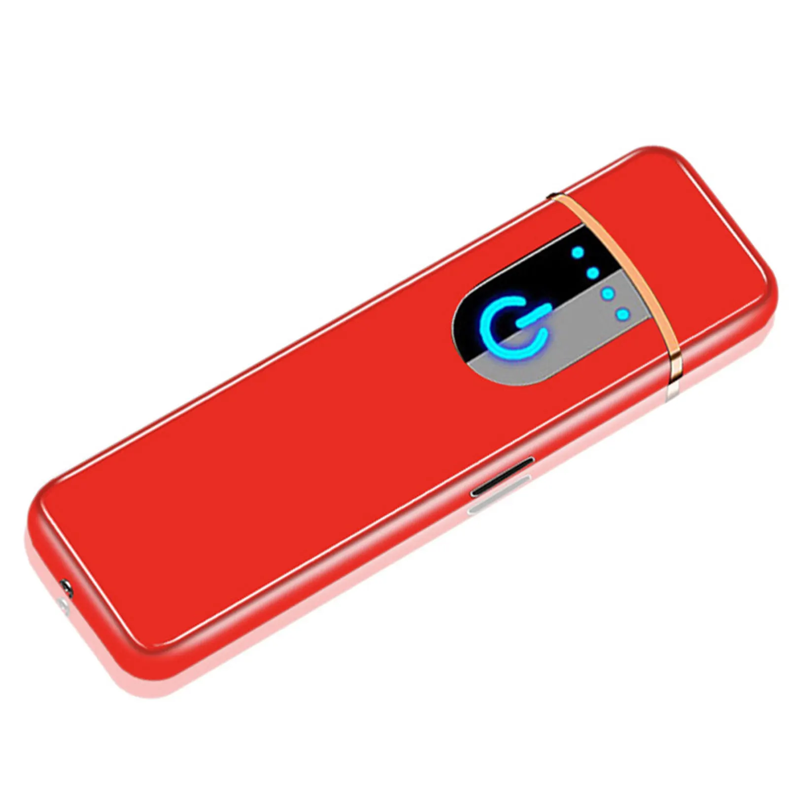 Розумна електронна запальничка з сенсорним датчиком Вітрозахисна безполум’яна запальничка для свічки Перезаряджувана USB-запальничка для сигарет