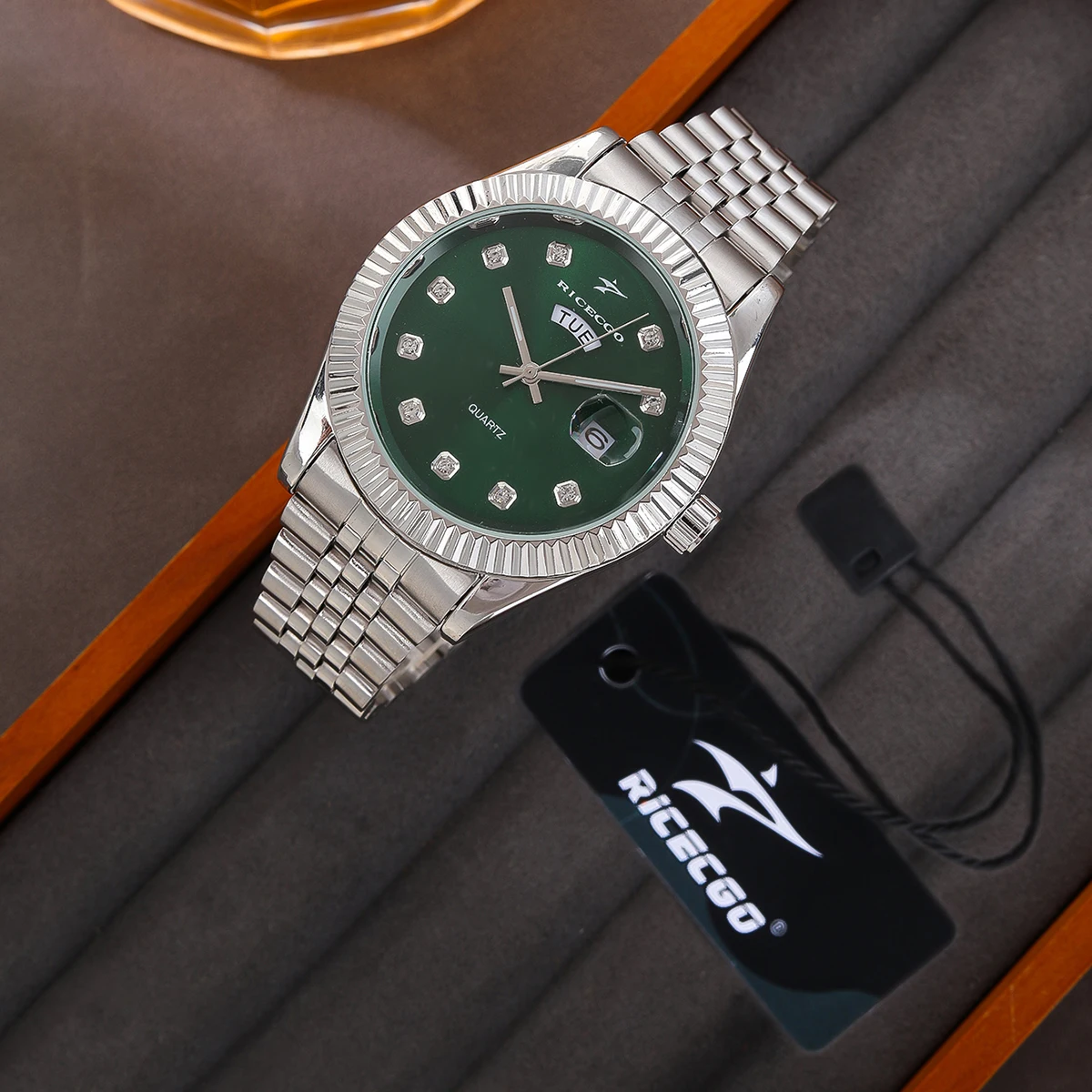 ساعة كوارتز رجالية فاخرة عالية الجودة، طالب الأعما...