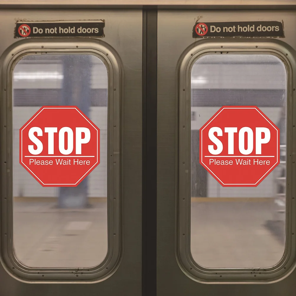 Рисунок 2 - наклейки на стену для предотвращения