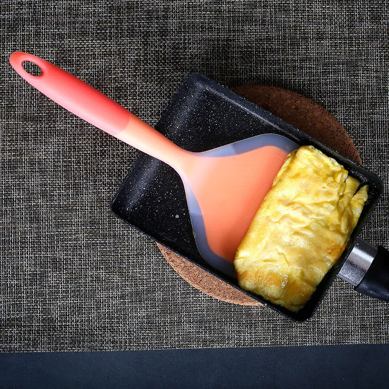 

High Temperature Resistant Silicone, Non Stick Pan Spatula, Thick Egg, Frying Pan