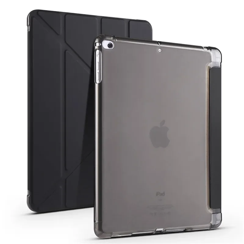Premium PU Leather Fold Stand Case with Pen Holder
