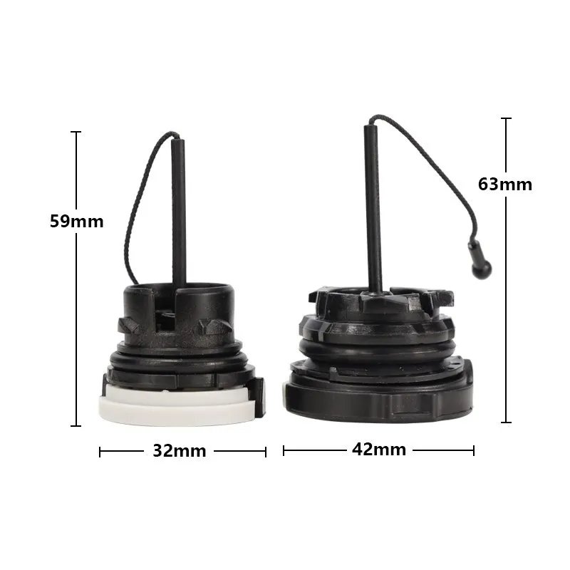 Chainsaw Fuel Oil Cap Kit 2pcs Fit For STIHL MS171/181 MS200/210 MS230/240/250/260 MS340 MS200T MS211 MS192 MS192T Fuel Tank Cap