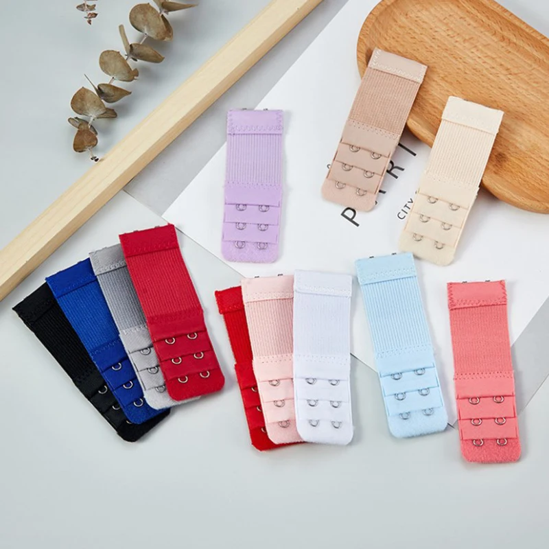 

2 Hook Bra Extender Adjustable Lingerie Buckle Ladies Bra Straps Accessories