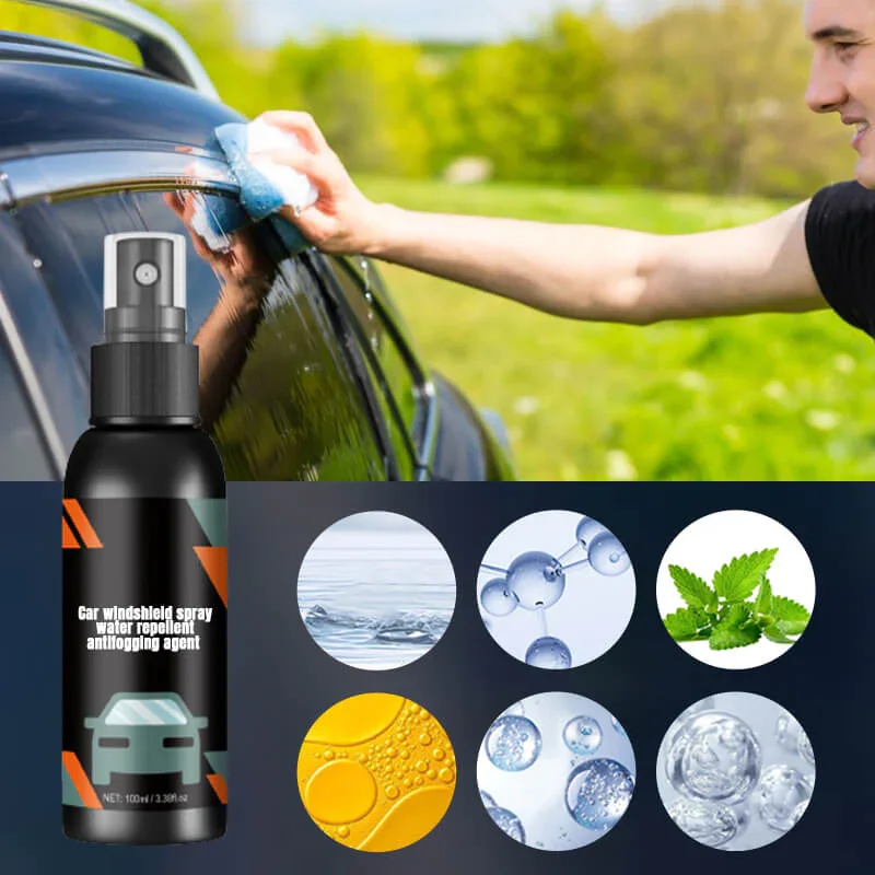 Car windshield Water-repellent Anti Fog Spray Improves Driving Visibility  Anti Fog Spray Prevents Sight Cleaning Auto Accessorie