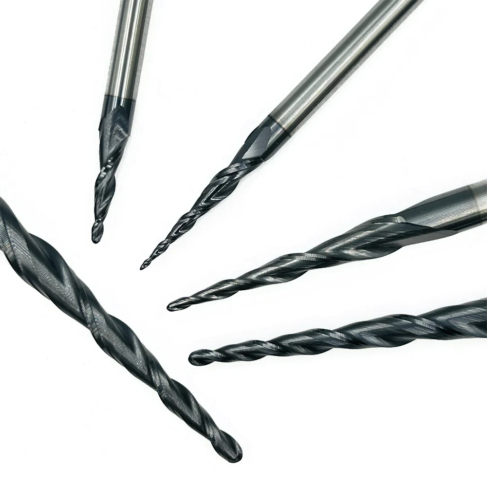 JERRAY ֽ ָ ī̵     , CNC 2D 3D  Ʈ, и Ŀ, D3.175, 4, 6, 8mm, HRC55, 2 ÷Ʈ