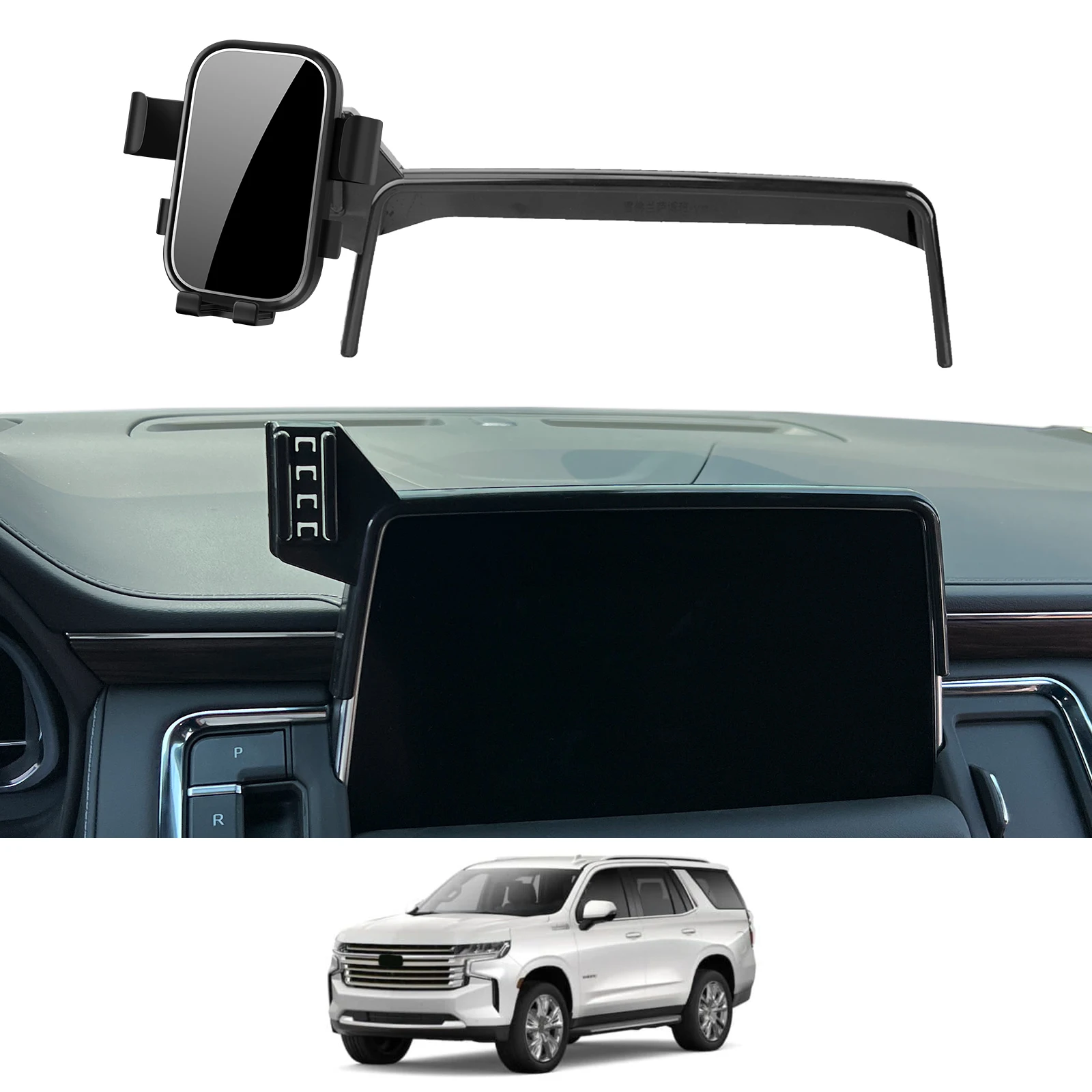 Car Mobile Phone Holder for Chevrolet Tahoe ~ GPS Bracket Navigation Stand Auto Accessories phone holder mobile phone holder