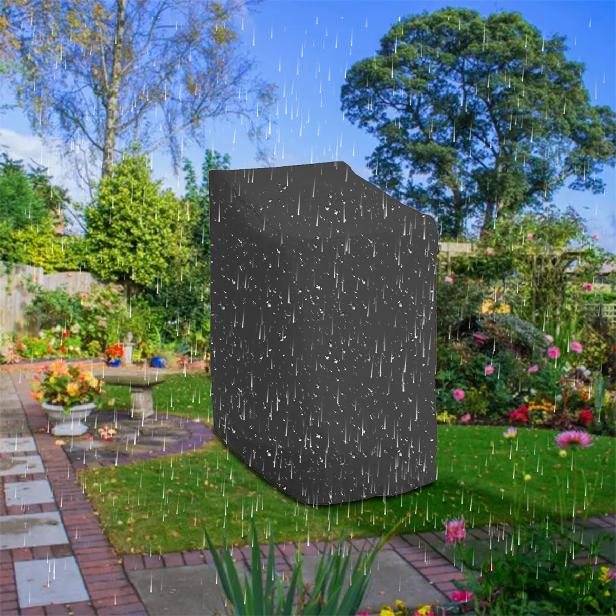 Waterproof Outdoor Stackable Patio Chair Cover - Durable Garden Furniture Protector
