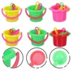 24pcs Child Sand Bucket Interesting Kids Beach Bucket Toy Mini Bucket Mini Toddler Kids Toys For Kids 5