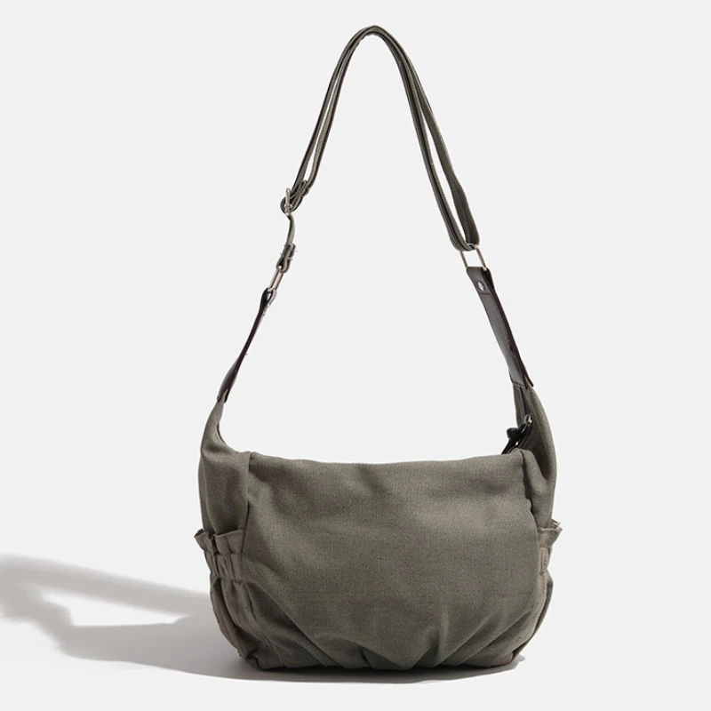 2025 New Designer Women Casual Shoulder Bag Y2K Aesthetic Streetwear Drawstring Handbag Vinage Crossbody Bag Denim Bag