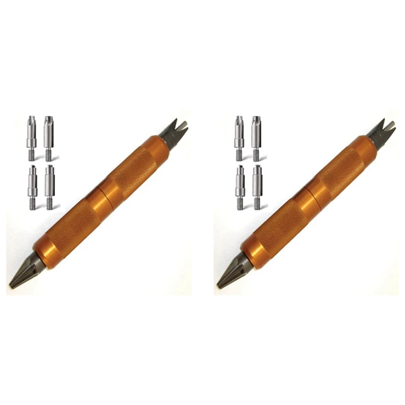 

2X Case Prep Multitool,Case Chamfer Deburring Hand Tools For Reloading, Primer Pocket Cleaners Reamers